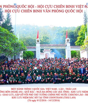 „ Trở lại chiến trường xưa, Tri ân đồng đội – Một hành trình ba quốc gia Việt Nam – Lào – Thái Lan „