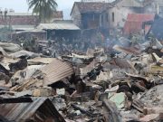 Hoang tàn hiện trường vụ cháy hơn 70 nhà dân ở Nha Trang