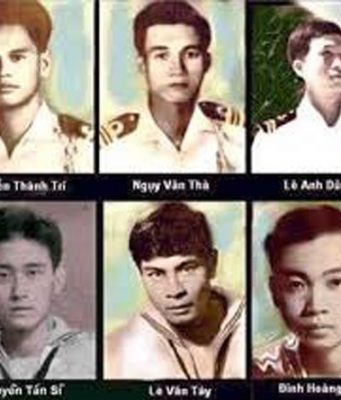Danh sách các quân nhân Việt Nam Cộng Hòa hi sinh trong Hải chiến Hoàng Sa 1974